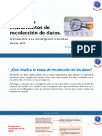 Sesión - 14 - Técnicas e Instrumentos de Recolección de Datos.