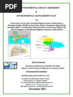 National Highway Authority of India, Mancherial - Warangal - Draft EIA Report