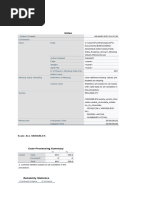 Notes: Reliability