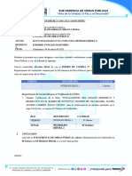 Informe N°169-2023-Sgop-Mpdc - Requerimiento de Combustible