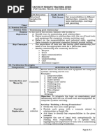 Teaching Guide Catchup Template Health Grade7 TLE