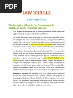 LAW 1010 LLS Exam Preparation