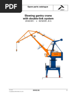 Slewing Gantry Crane With Double-Link System: Spare Parts Catalogue