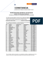 TRIBULON Constancia