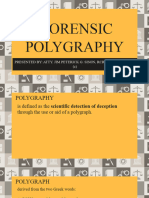 Forensic Polygraphy Jim Sison