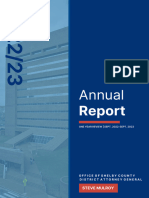 Shelby County District Attorney's Office Annual Report 2022/2023