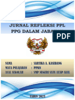 Jurnal Refleksi PPL - PPG Daljab