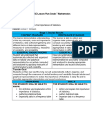 UBD Lesson Plan Grade 7 Math