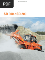 DISD SD300 - SD200 Wheel Loader Technical Specification