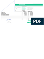 Planilla de Excel para Presupuesto de Obra