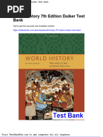 Dwnload Full World History 7th Edition Duiker Test Bank PDF