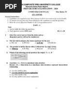 II PU Prepratory 2023-24 Final - Key Answers