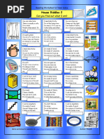 House Riddles 2: Can You Find Out What I Am?