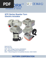 NTE Series Electric Actuator Catalogo 2019