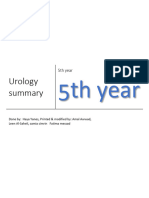 Urology Summary