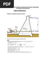 2.1. Diseño de Tub. Descarga de Fondo y Disipador Tipo Impacto PRESA CHINQUILLAY