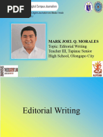 Editorial Writing - Aloysian 1