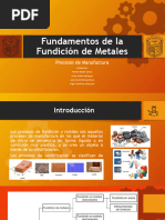 Fundamentos de La Fundición de Metales-Equipo 1