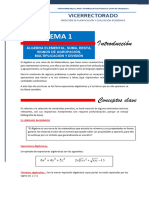 Tema 1 Álgebra Elemental