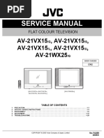 JVC Av-21vx15 Av-21wx25 Chassis cw2