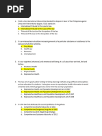 Chapter 3&4 Test Bank