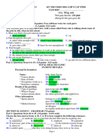 Đáp Án Đề Thi Thử Số 42 (2019-2020)