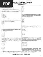 Integral - Curso e Colégio: (3 - 2a) X + 2, É Crescente Quando