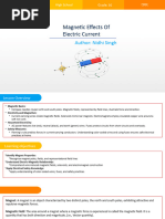 Class 10 - Chp12 Magnetic Effects of Electric Current