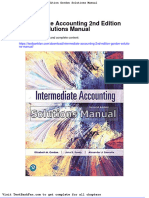 Dwnload Full Intermediate Accounting 2nd Edition Gordon Solutions Manual PDF