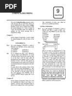 Coding and Decoding