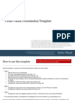 It Cloud Vision Presentation Template