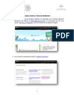 Manual para El Pago de Derechos PLD 0816