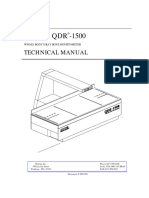 Hologic QDR 1500 - Service Manual