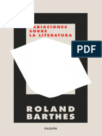  Variaciones Sobre La Literatura