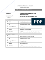 Laporan Bukti Dukung Pelayanan Kesehatan Ibu