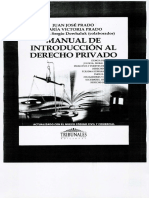 Manual de Introduccion Al Derecho Privado