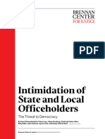 Intimidation of State and Local Officeholders