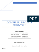 Compiler Project Proposal-1