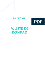 Ajuste de Bondad Huariaca