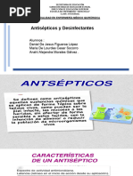 Antisépticos y Desinfectantes