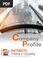 Company Profile For ISO Consultant