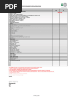 PPE Checklist