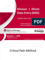 Kinnser + Direct Data Entry (DDE)