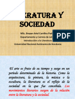 Literatura y Sociedad