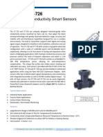 ST 720 ST 726 High Range Conductivity Temperature Sensor DataSheet