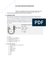 Laporan Fisika Praktikum Hidrostatis