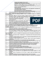 Nabh Self Assessment Checklist Printable MS Word Version