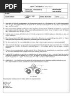 Exercícios - Sistema Métrico