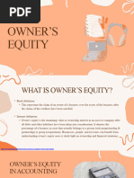 Chart of Accounts - Owner's Equity