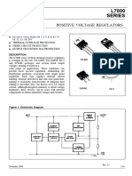 L7800 Series: Positive Voltage Regulators